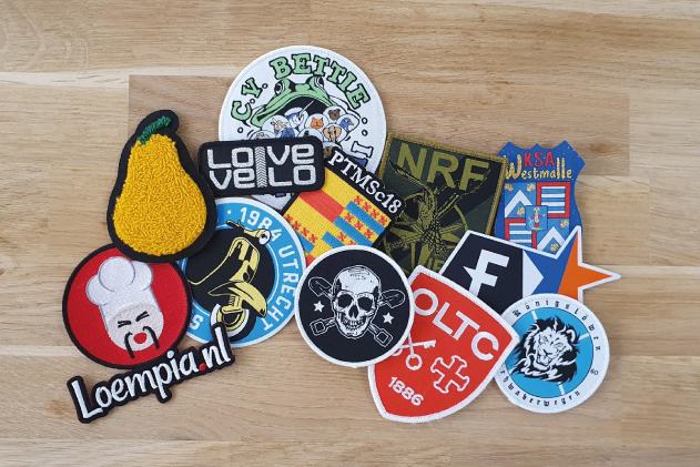 Emblemen & patches met uw logo en tekst - Wat zijn de mogelijkheden ...