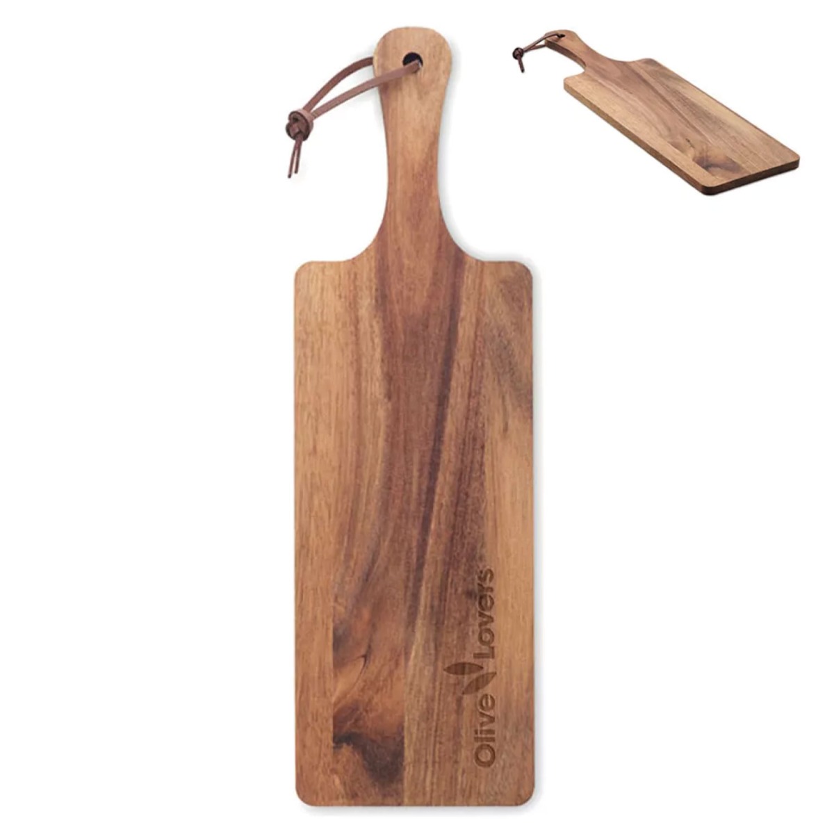 CIBO houten borrelplank met logo