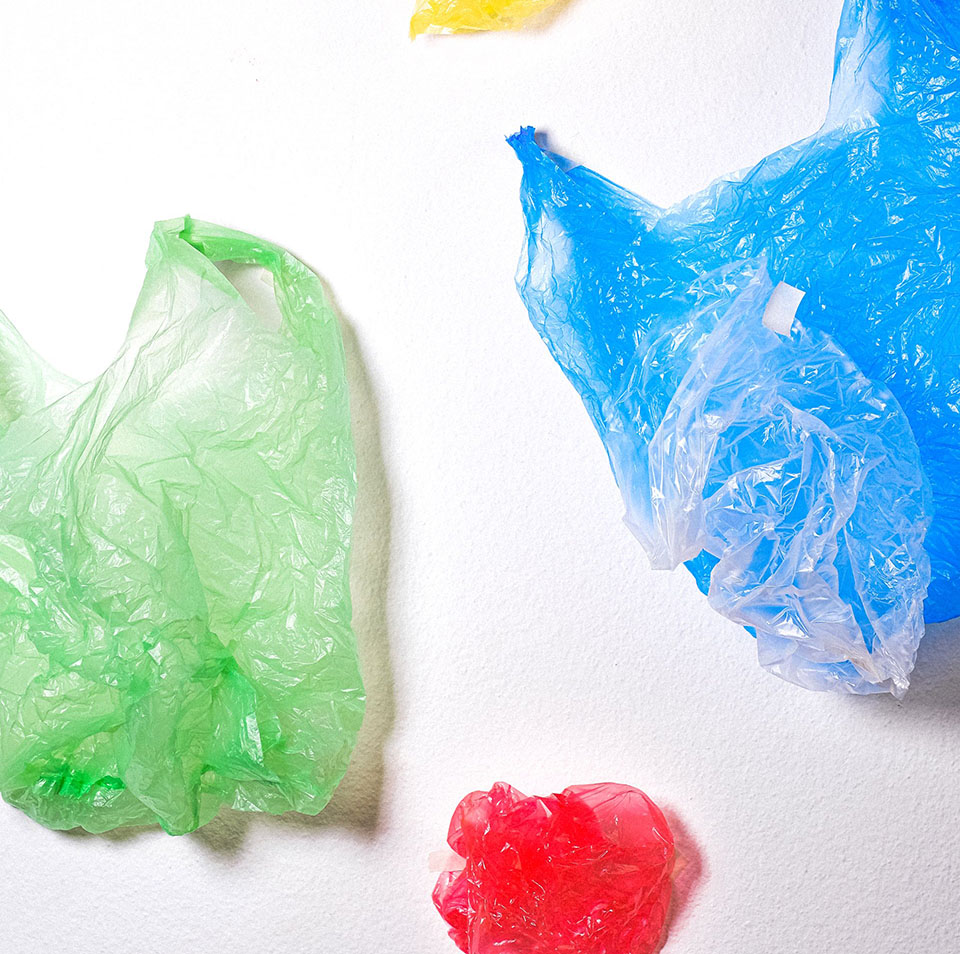 festival bandjes verwijderne met de plastic zak truck
